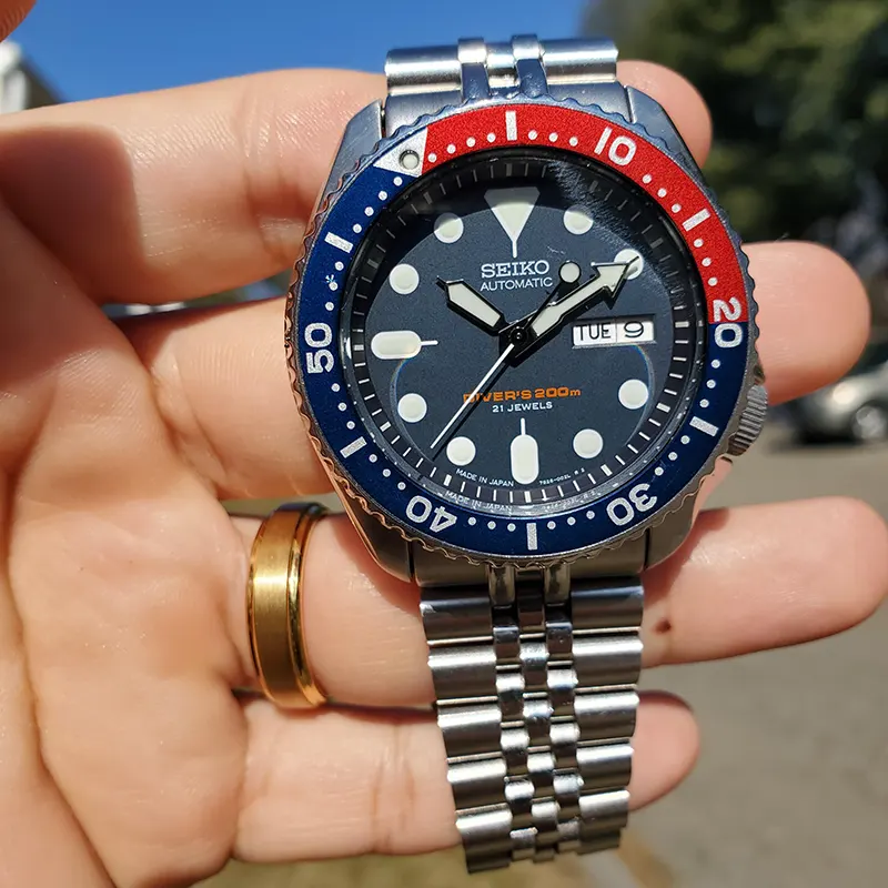 Seiko Automatic Prospex Diver's Pepsi Men's Watch- SKX009J